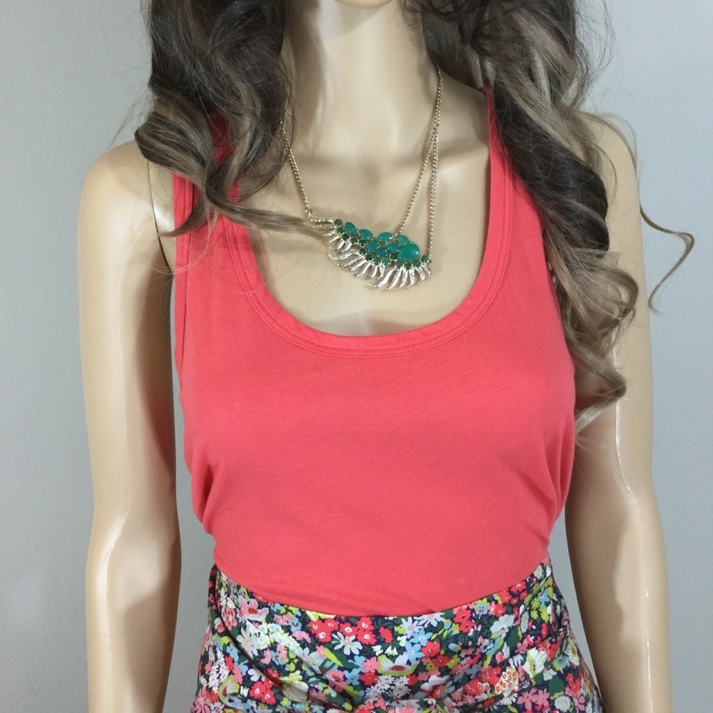 C&C California Coral Long Tank Top